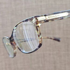 Coach Women Glasses Frame Confetti Light Brown Eyeglasses 5287 HC6065
